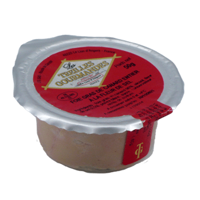 Foie gras de canard cru extra poids fixe 450g - Les Treilles