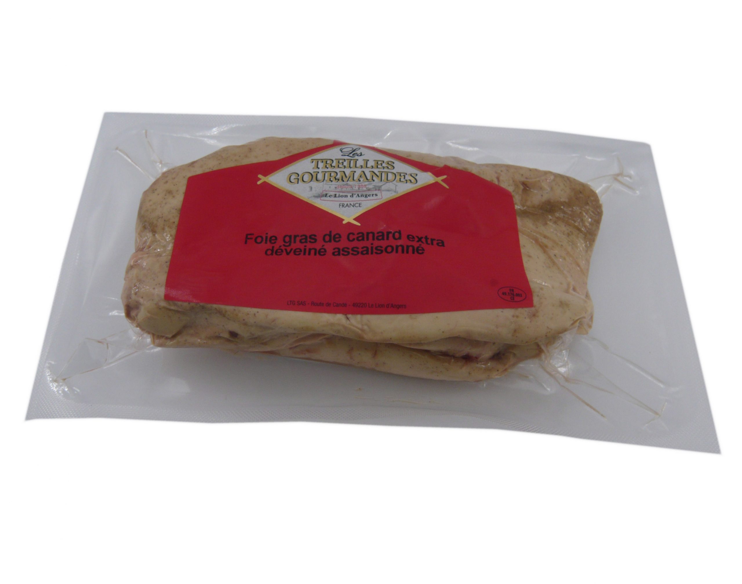 Lobe de Foie Gras D'Oie Cru Env.780g +/- 80g Deveine - Panier du