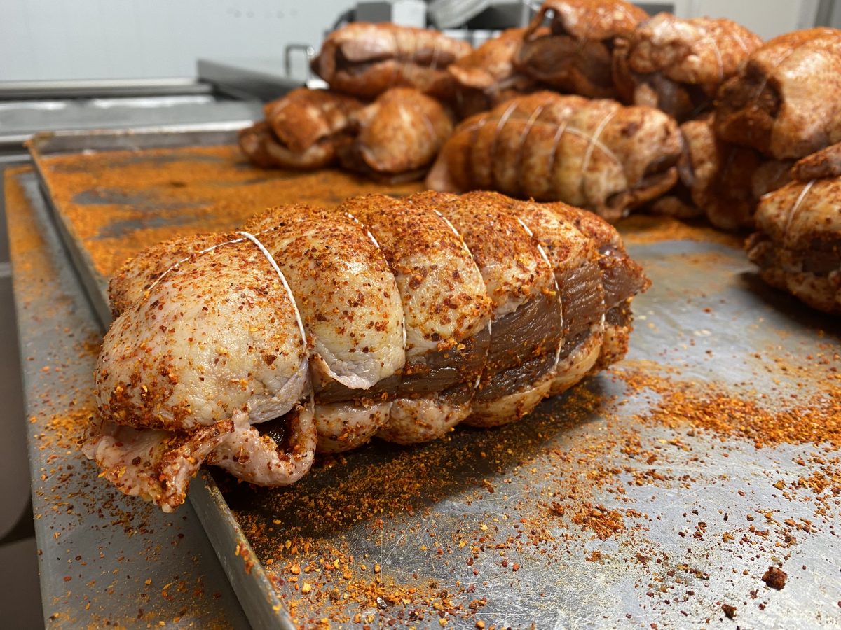 Rôti de magret de canard piment d'Espelette et herbes de Provence, 800g