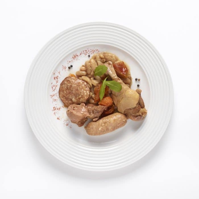 Cassoulet au confit de canard sachet 450g