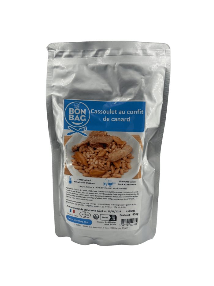 Cassoulet au confit de canard sachet 450g – Image 2