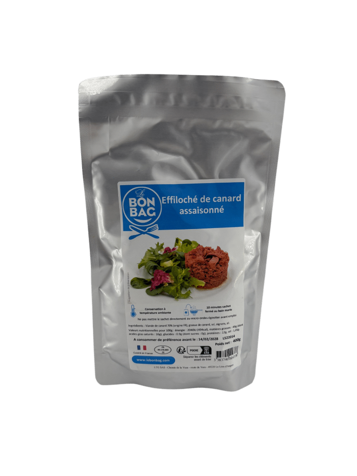Effiloché de canard assaisonné 400g – Image 2