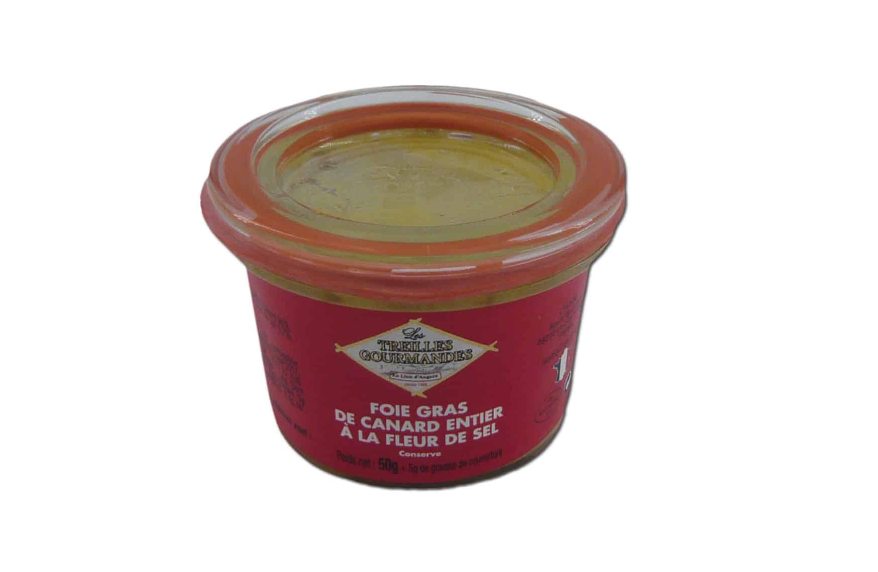Foie gras de canard entier à la fleur de sel en bocal conserve – Image 2