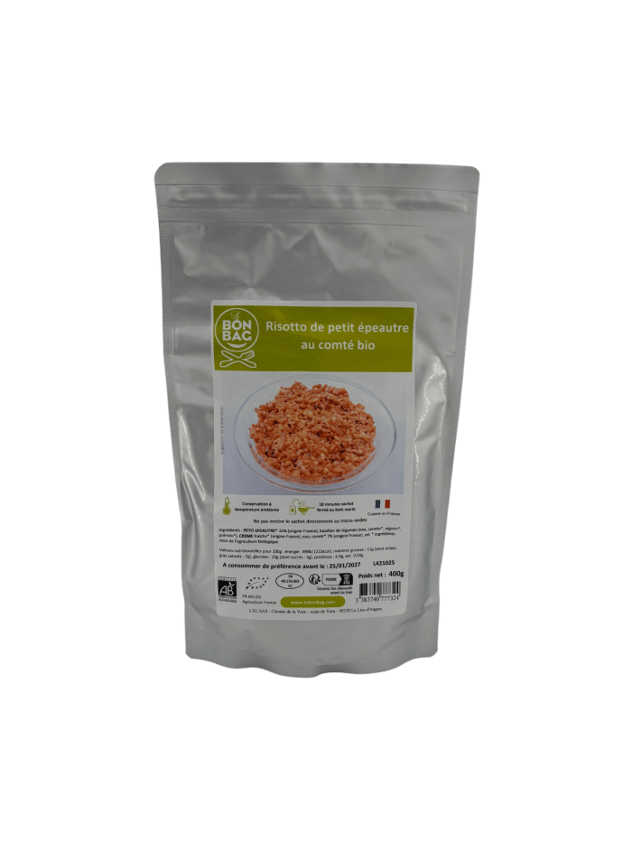 Risotto de petit épeautre BIO au comté 400g – Image 2
