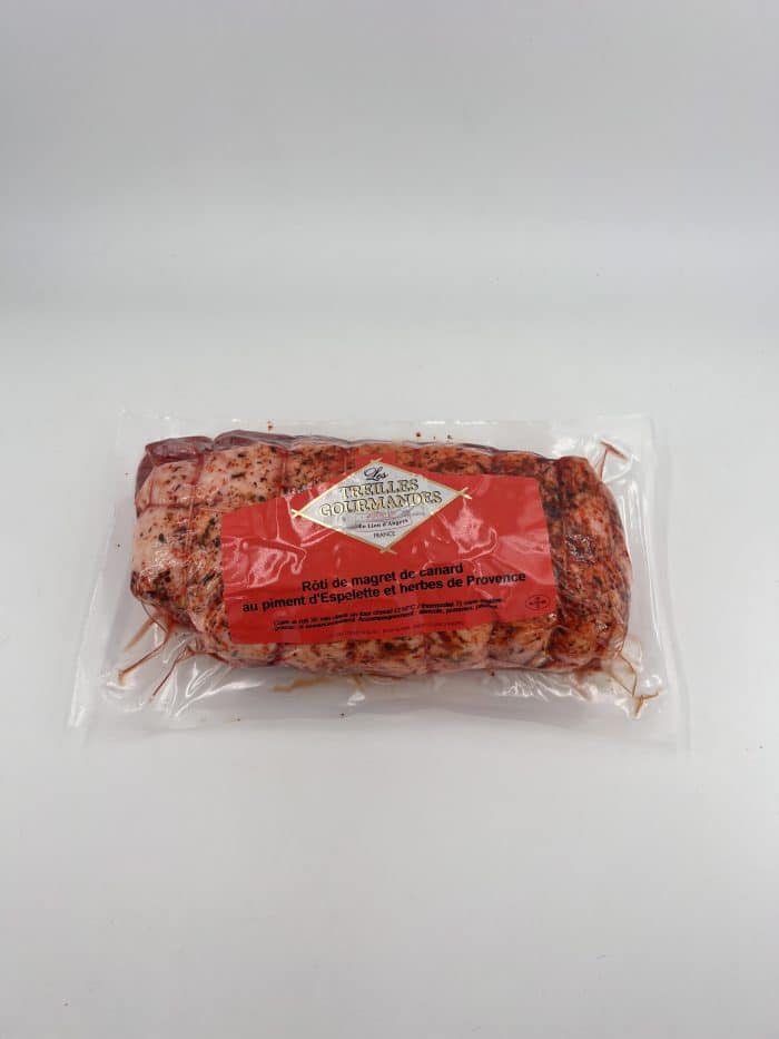 Rôti de magret de canard piment d'Espelette et herbes de Provence, 800g poids fixe