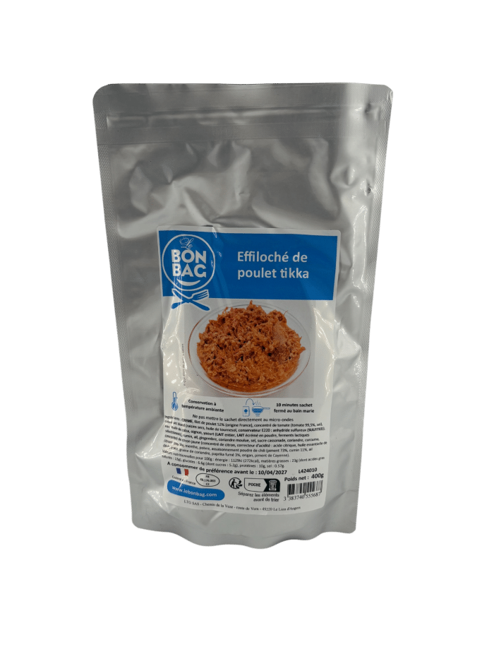Effiloché de poulet tikka 400g – Image 2