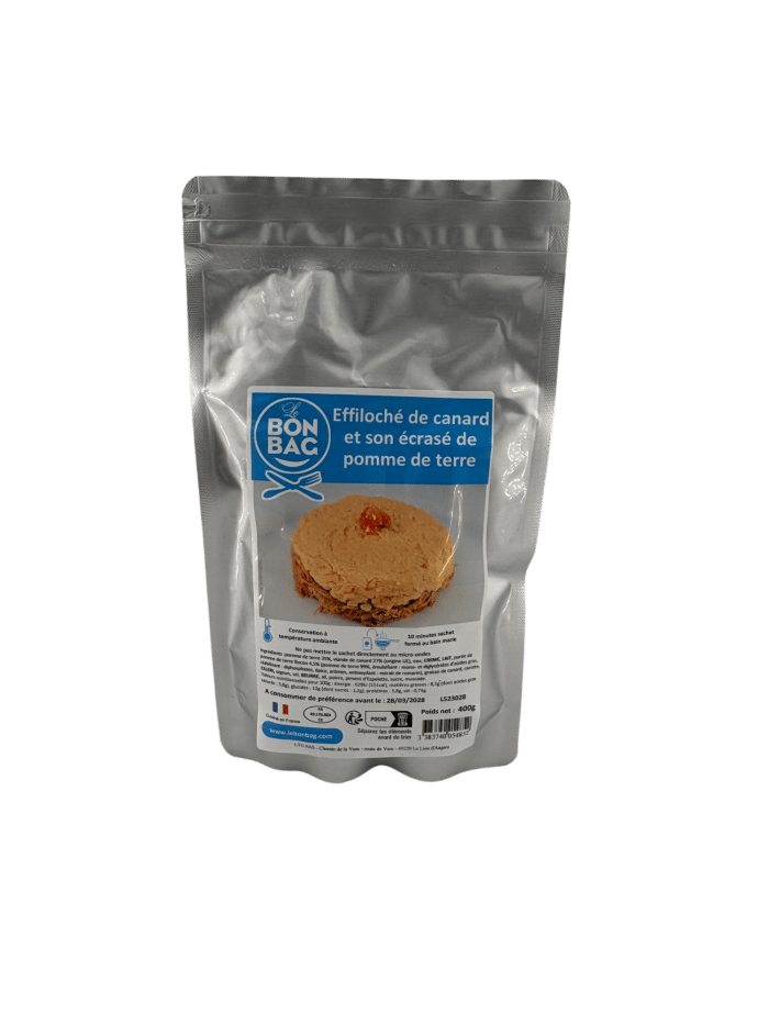 Effiloché de canard et son écrasé de pomme de terre 400g – Image 2