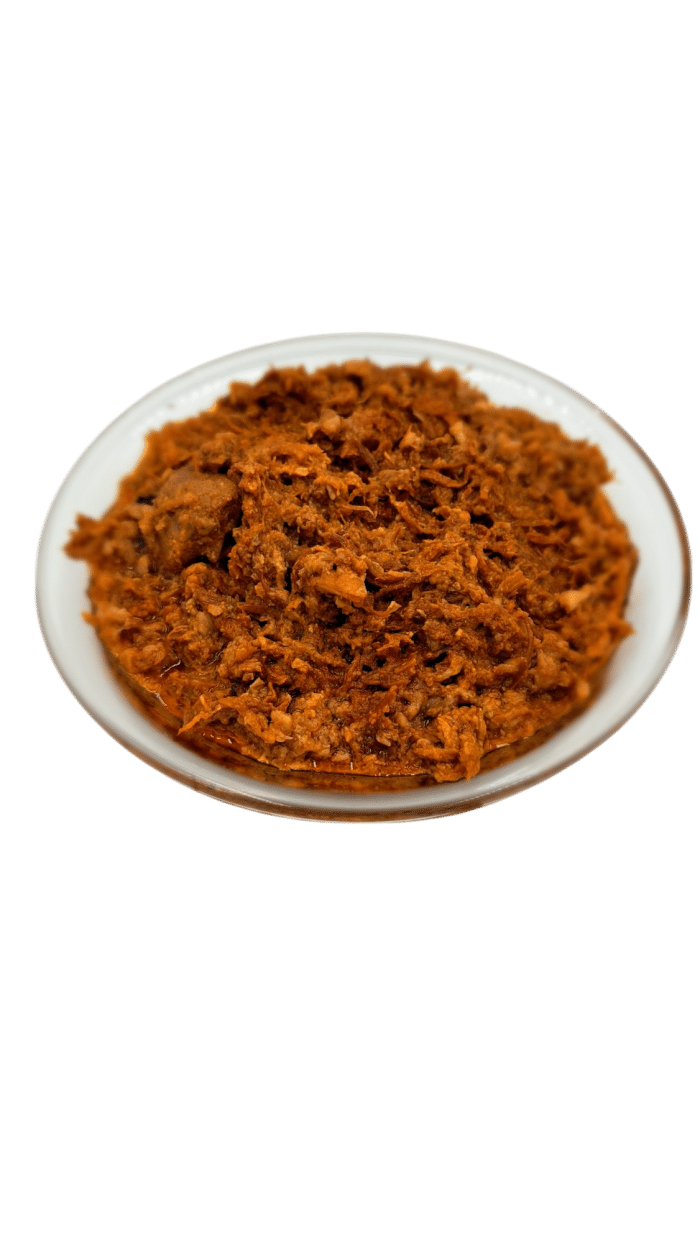 Effiloché de poulet tikka 400g