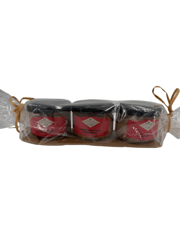 Lot de 3 terrines de 180g