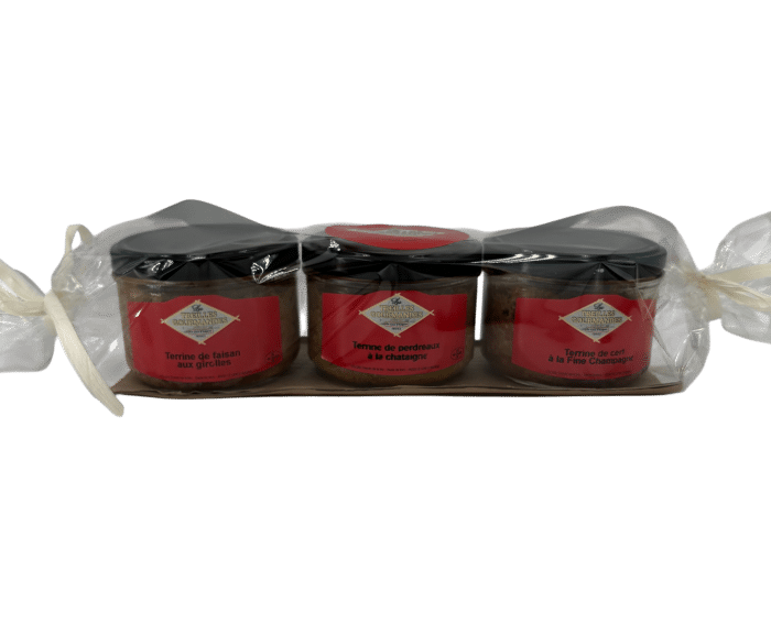 Lot de 3 terrines de 180g