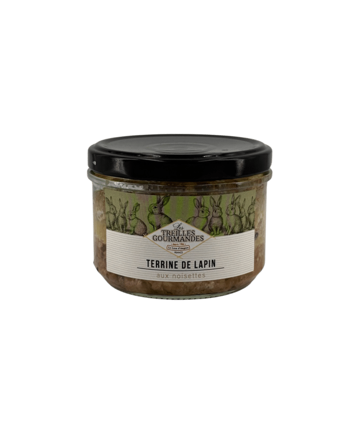 Terrine de lapin aux noisettes 180g