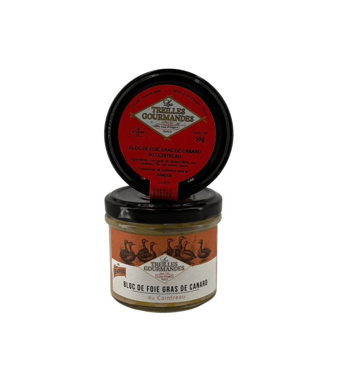 Bloc de foie gras de canard au Cointreau