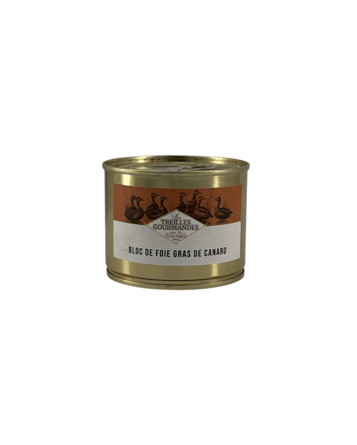 Bloc de foie gras de canard boite 200g