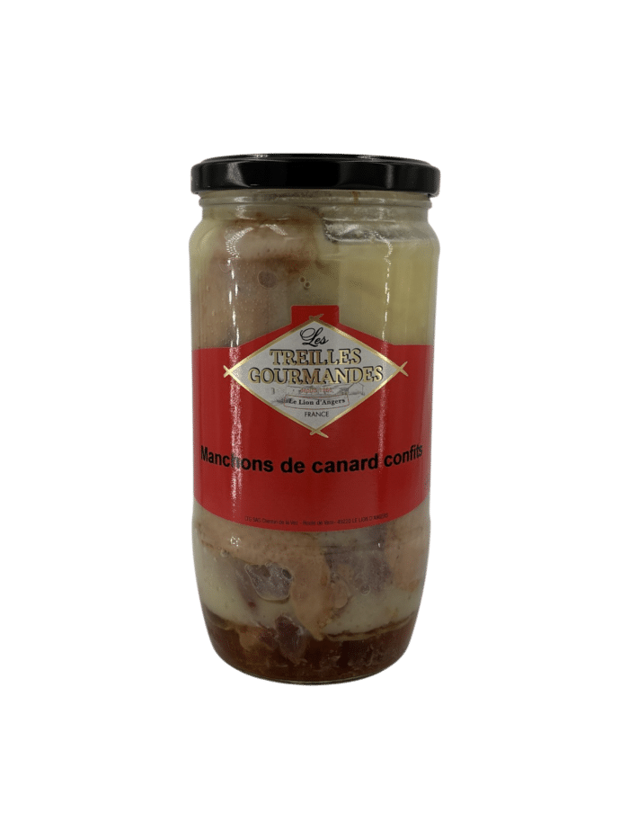 Manchons de canard confits (5 pièces) verrine 700g