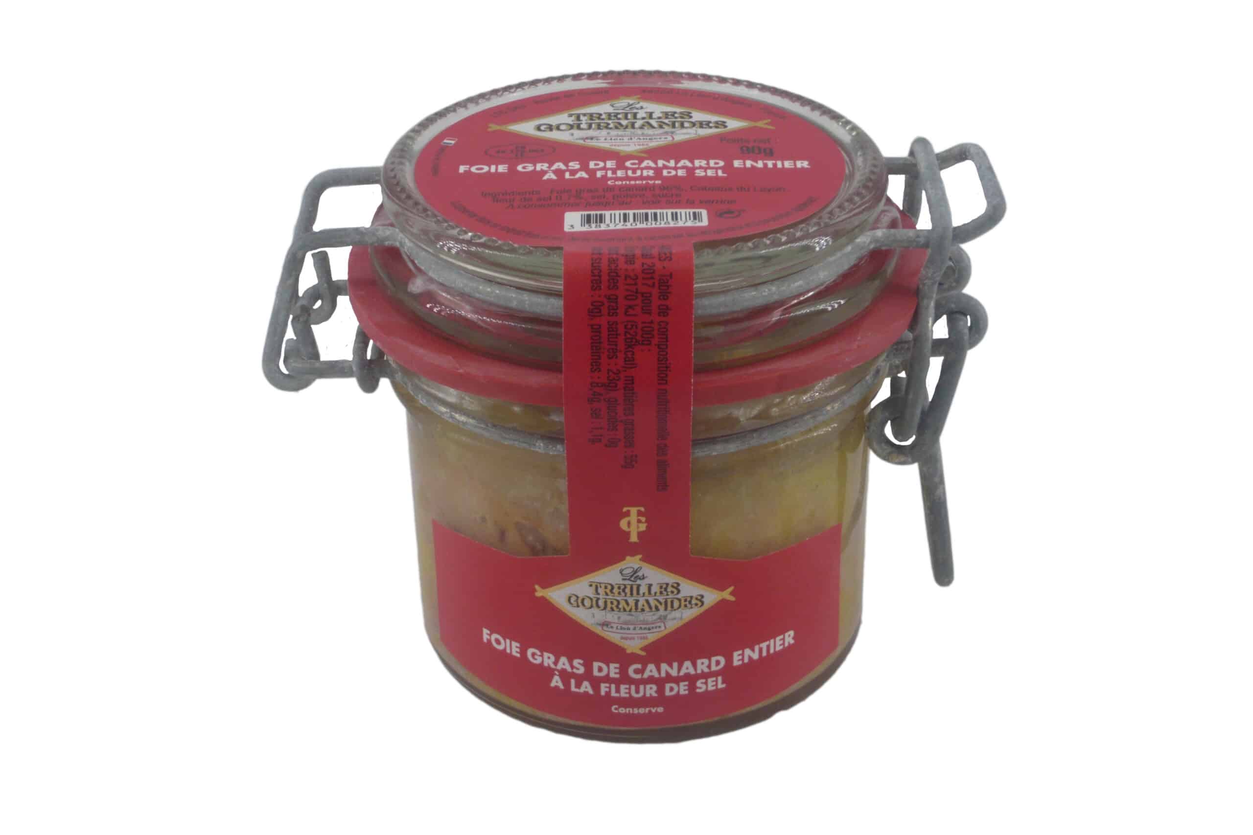 Foie gras de canard entier à la fleur de sel en bocal conserve – Image 3